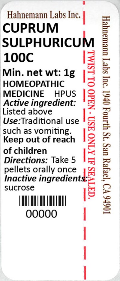Cuprum Sulphuricum 100C 1g - Cuprum Sulphuricum 100C 1g